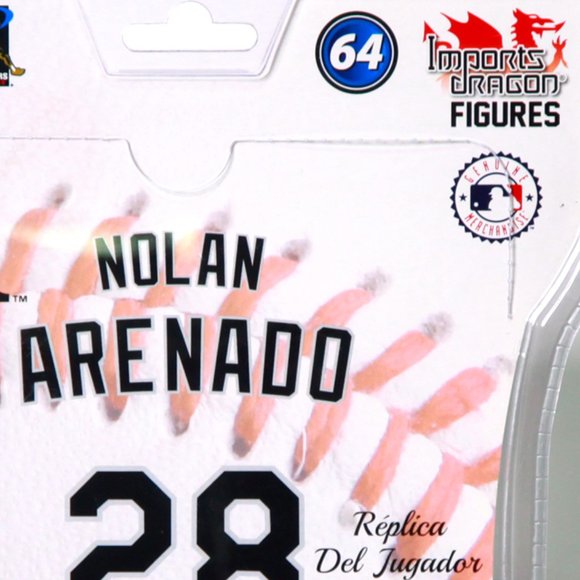 Nolan Arenado 6" Baseball Figurine by Imports Dragon Sealed **Like New** - Picture 5 of 6